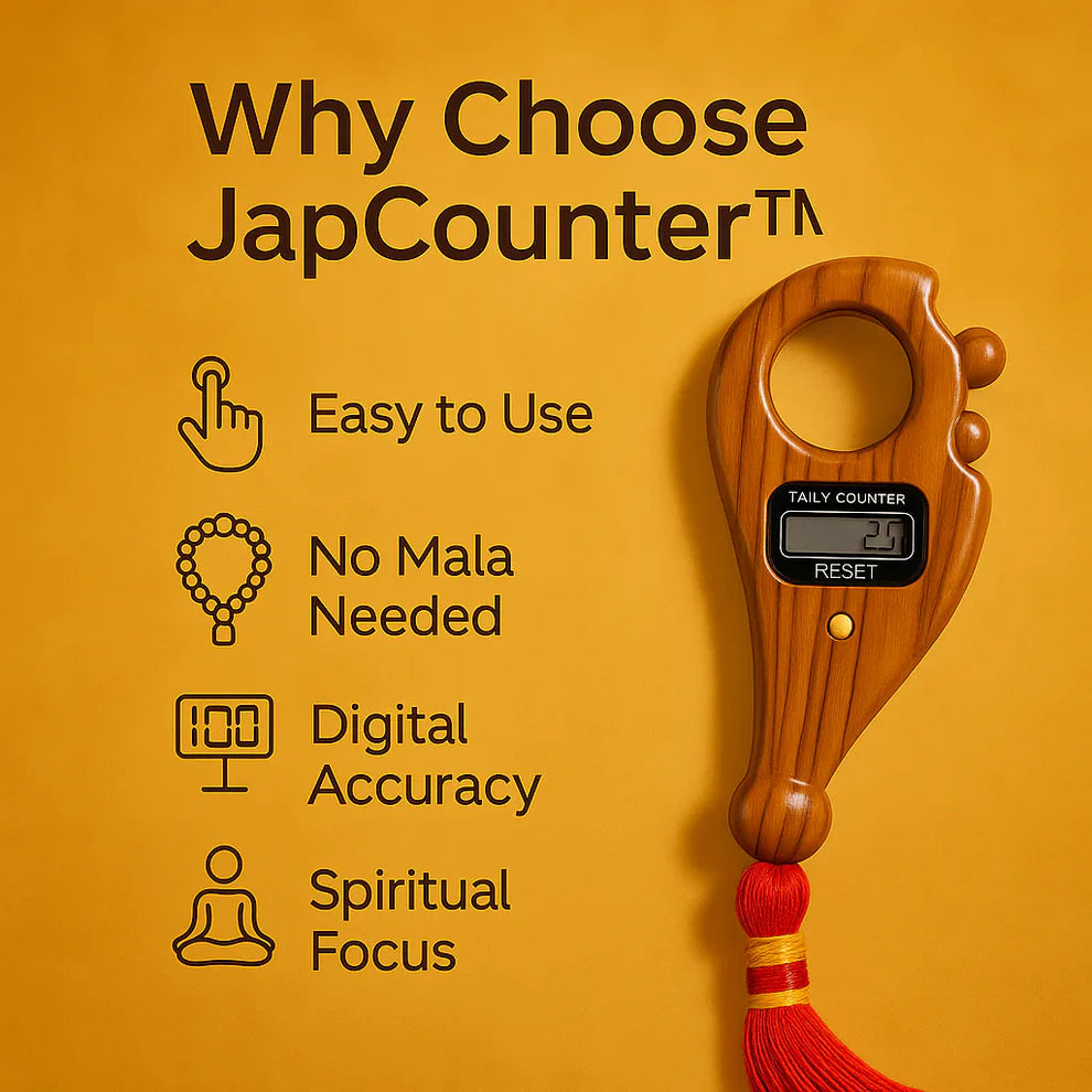 Tally Counting Machine – Manual Finger Digital Jap Counter for Chanting & Meditation Sahil Shop