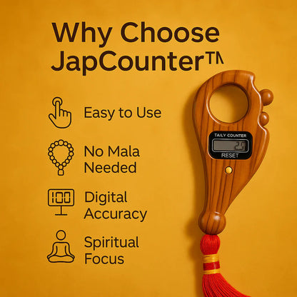 Tally Counting Machine – Manual Finger Digital Jap Counter for Chanting & Meditation Sahil Shop