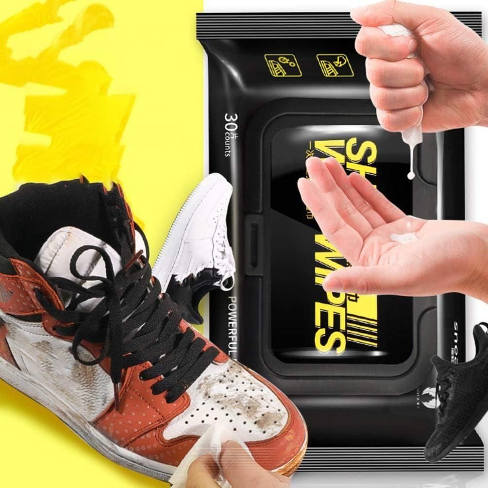 Natural Sneaker & Shoe Cleaner Wipes - 1 Packs of 80 jb0uwu-jb
