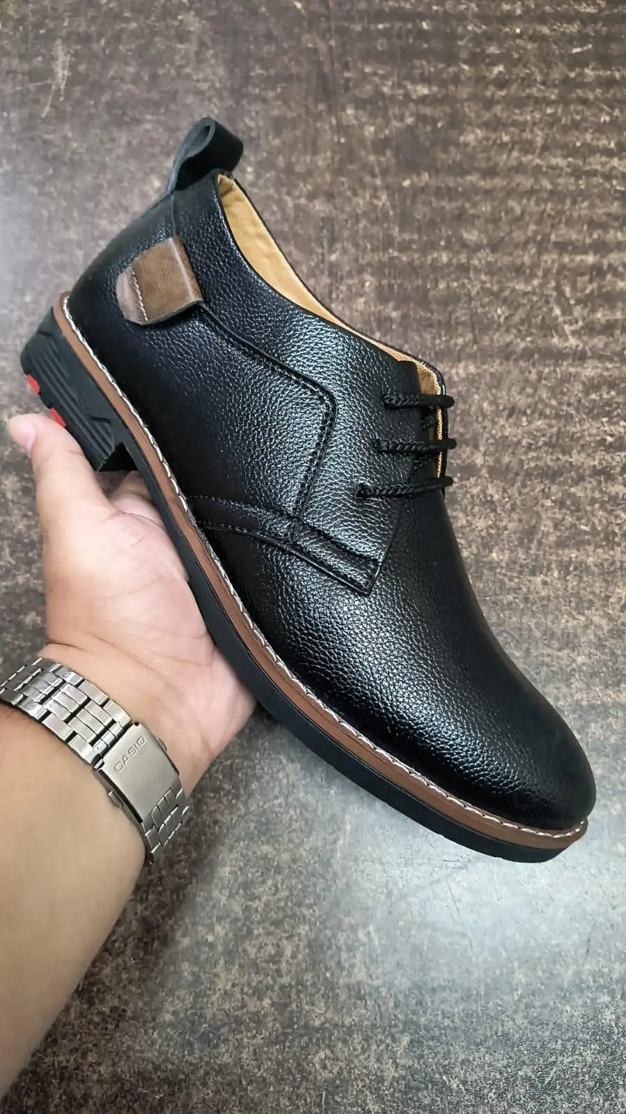 Men's Derby Party Lace Up Casual Shoes jb0uwu-jb