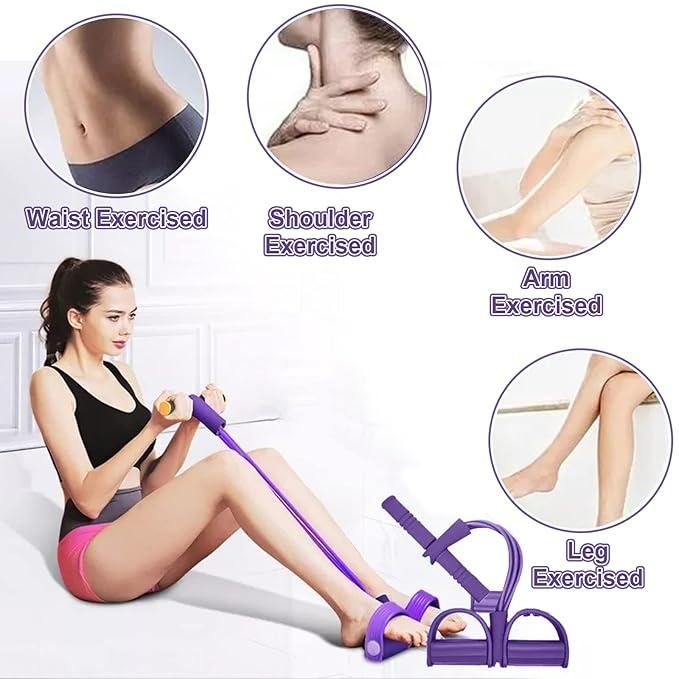 🧘‍♀️ Yoga Pedal Puller Resistance Band – Full Body Fitness Anytime, Anywhere! 💪✨
