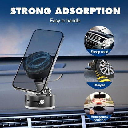 Vacuum Magnetic Suction Phone Holder Sahil Shop