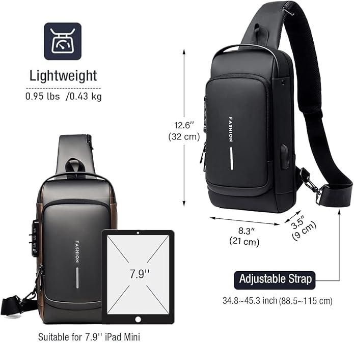 Unisex Sling Bag – Stylish & Functional Crossbody for Men & Women Sahil Shop