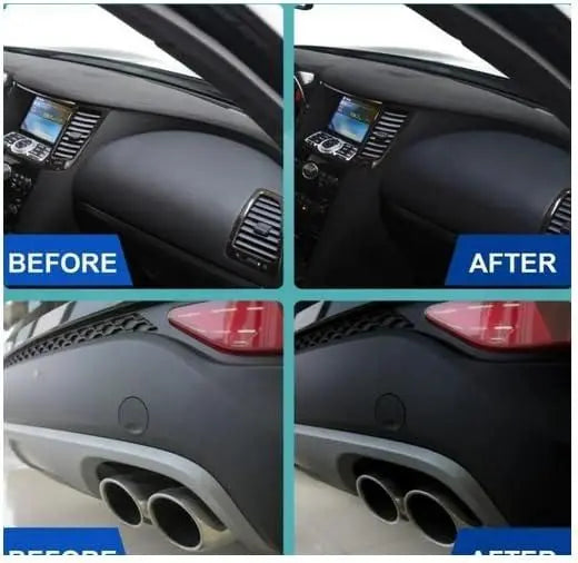 Plastic Revitalizing Coating Agent, Nano Plastic Refreshing Coating, Plastic Parts Refurbish Agent for Car, Plastic Parts Retreading Agent Automotive Interior Cleaning Agent 50 ml jb0uwu-jb