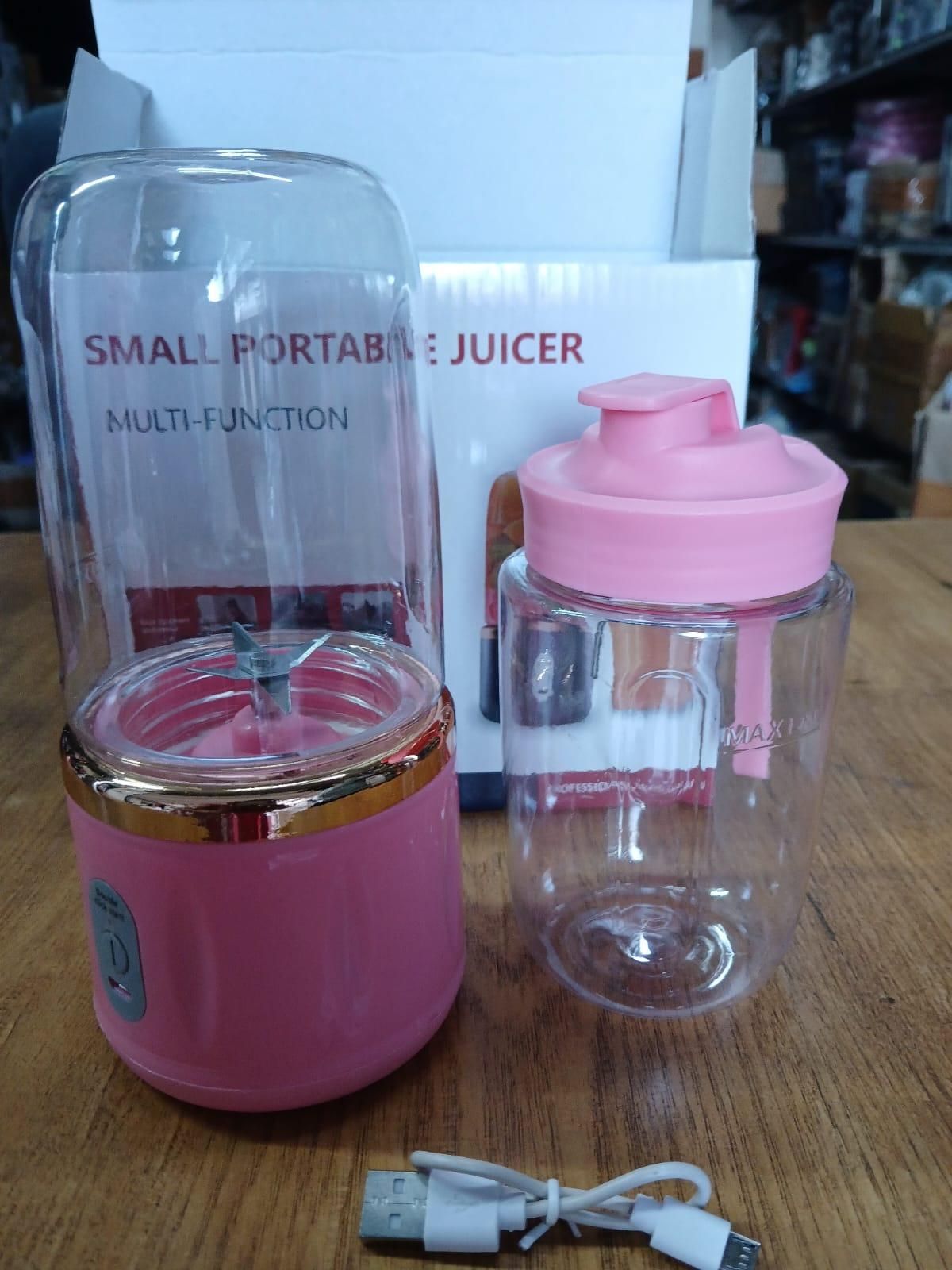 Small Portable Juicer for Travel & Home – USB Rechargeable Sahil Shop