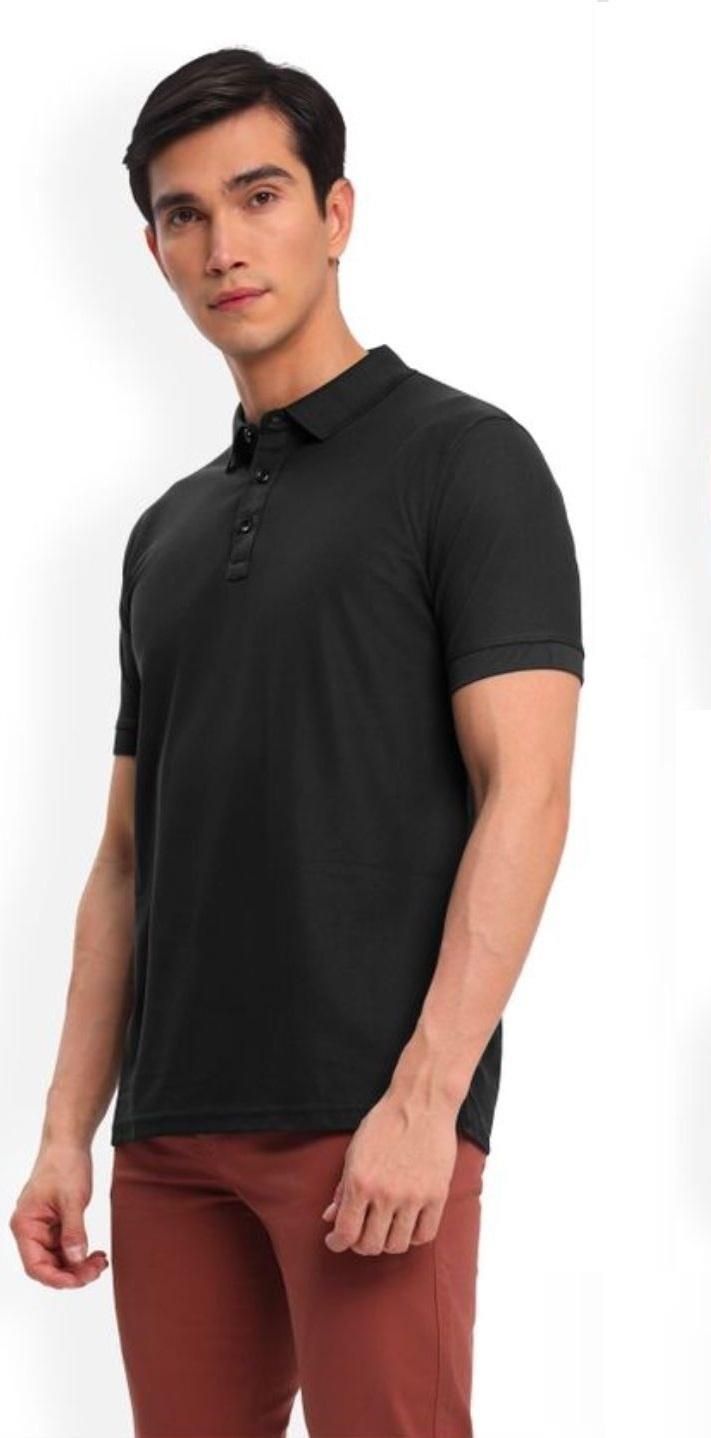 Poly Cotton Solid Half Sleeves Mens Polo T-shirt (Pack of 3) jb0uwu-jb