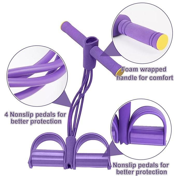 🧘‍♀️ Yoga Pedal Puller Resistance Band – Full Body Fitness Anytime, Anywhere! 💪✨