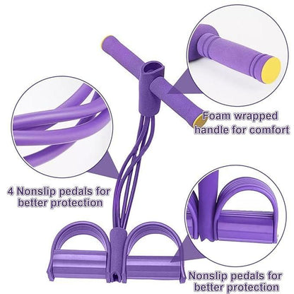 🧘‍♀️ Yoga Pedal Puller Resistance Band – Full Body Fitness Anytime, Anywhere! 💪✨