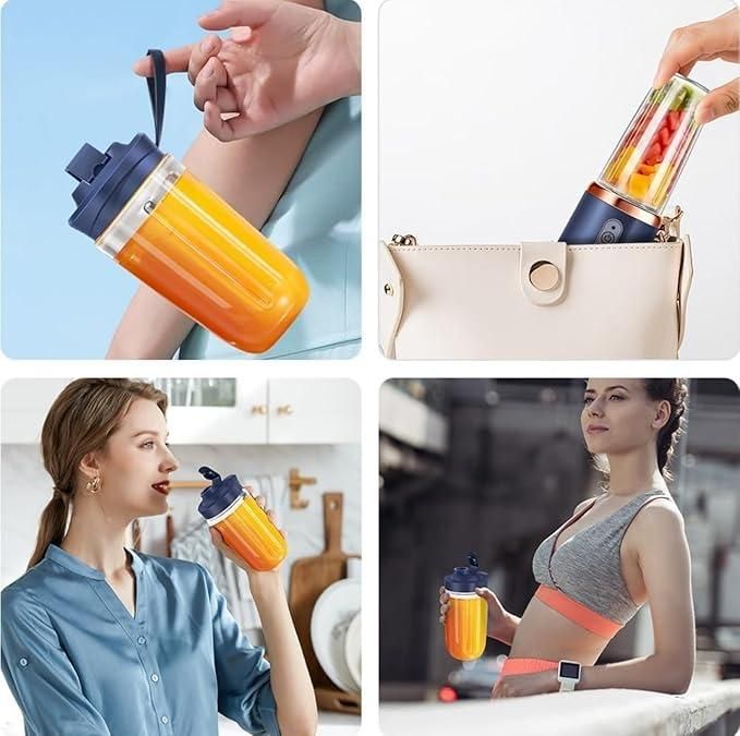 Small Portable Juicer for Travel & Home – USB Rechargeable Sahil Shop