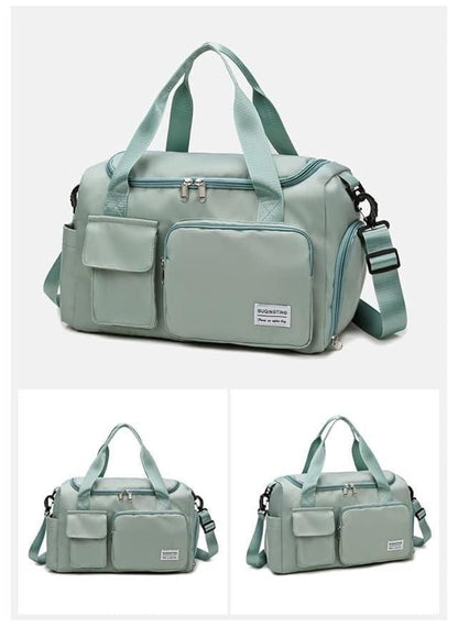 Duffle Bag with Shoe Compartment jb0uwu-jb