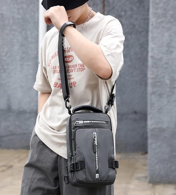 Unisex Sling Shoulder Bag with Charging Sahil Shop