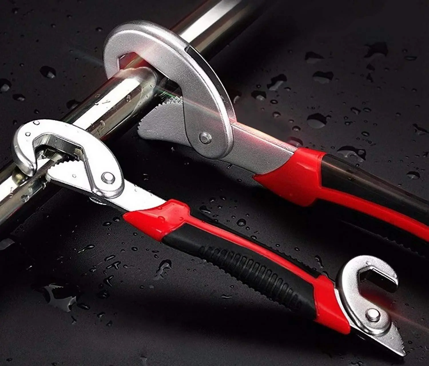 Adjustable Multi-Function Socket Wrench | Stainless Steel (2-Pack) Sahil Shop