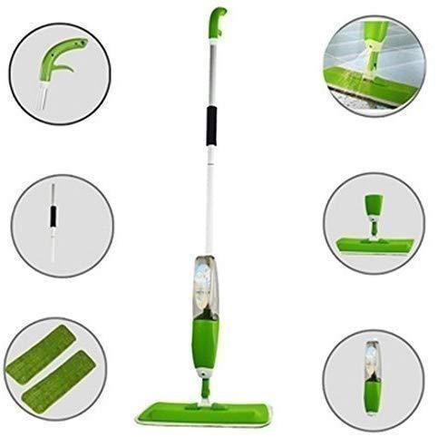 360° Spray Mop for Floor Cleaning – Microfiber Wet & Dry Mop with Refillable Bottle (600ml) Sahil Shop