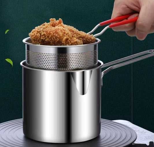 Stainless Steel Deep Fryer Pot jb0uwu-jb