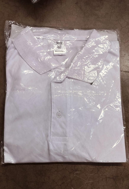 Poly Cotton Solid Half Sleeves Mens Polo T-shirt (Pack of 3) jb0uwu-jb