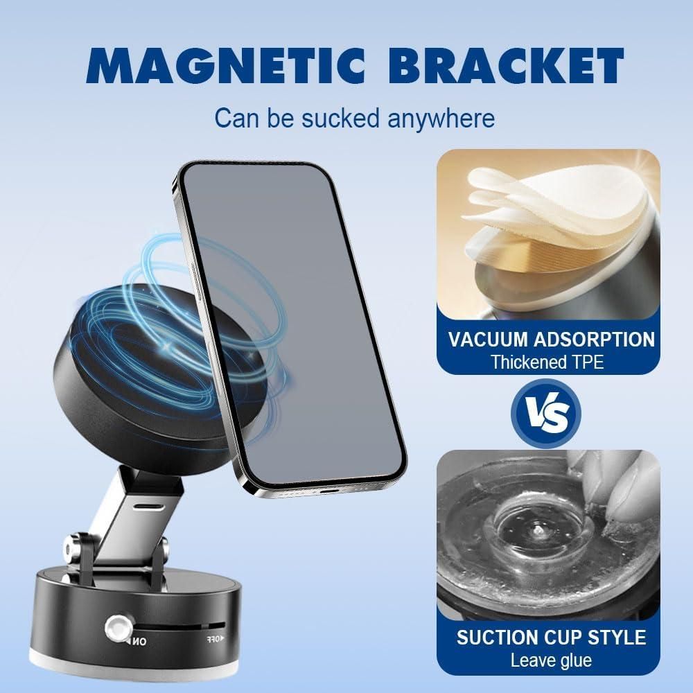 Vacuum Magnetic Suction Phone Holder Sahil Shop