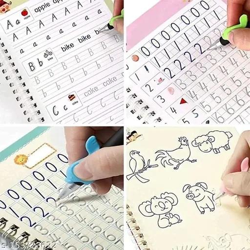 Magic Writing Practice Book for Kids – Reusable with Disappearing Ink Sahil Shop
