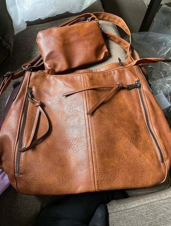 Women’s Tote Handbag Set – Stylish PU Leather Hobo Bag with Shoulder Strap | Elegant Office & Work Purse Sahil Shop