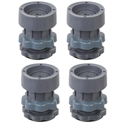 Washing Machine Vibration Pads, Floor Trays, Refrigerator Stand (4 Pcs Set) jb0uwu-jb