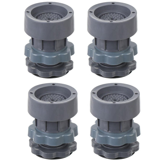 Washing Machine Vibration Pads, Floor Trays, Refrigerator Stand (4 Pcs Set) jb0uwu-jb