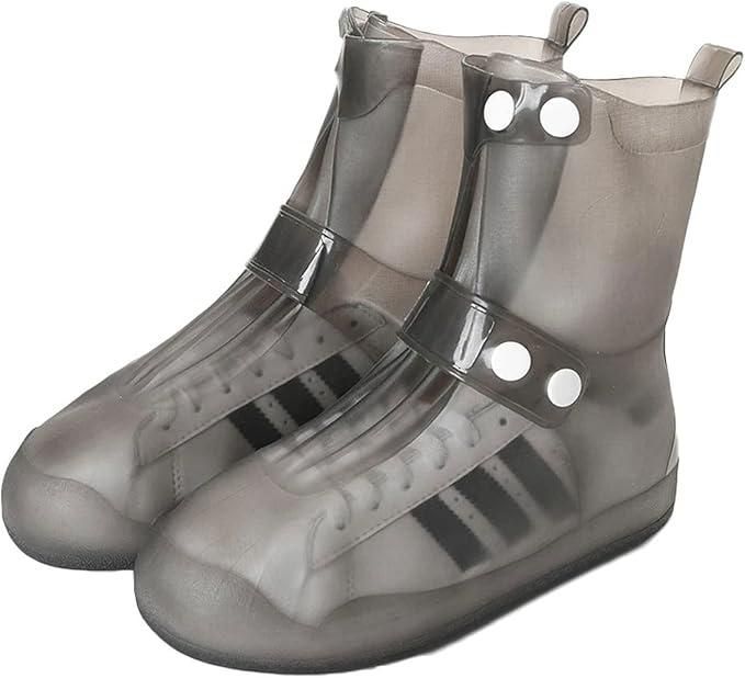 Waterproof Rain Shoe Covers with Secure Button Closure Sahil Shop
