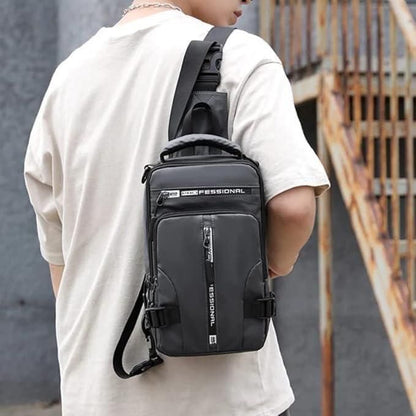 Unisex Sling Shoulder Bag with Charging Sahil Shop
