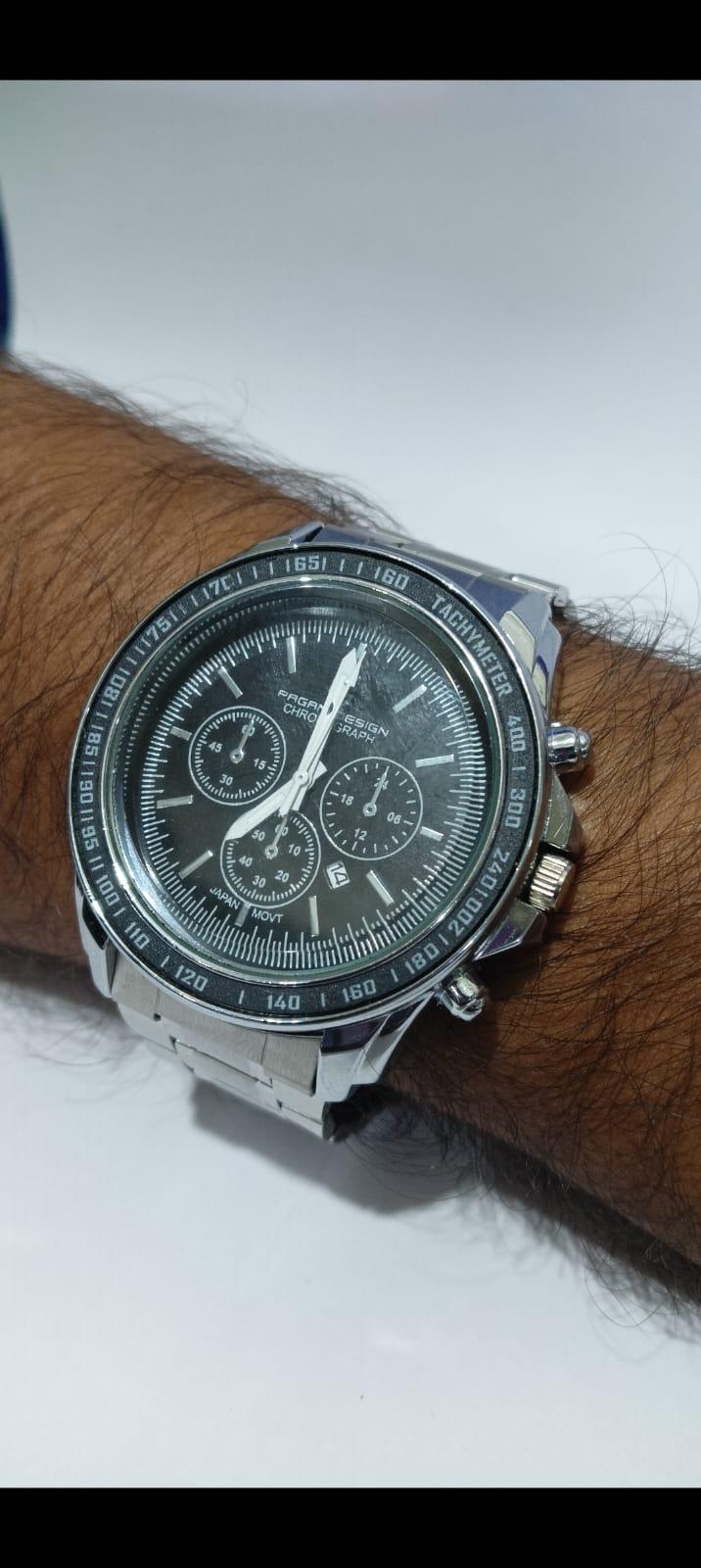 Men Silver Stainless Steel Strap Watch jb0uwu-jb