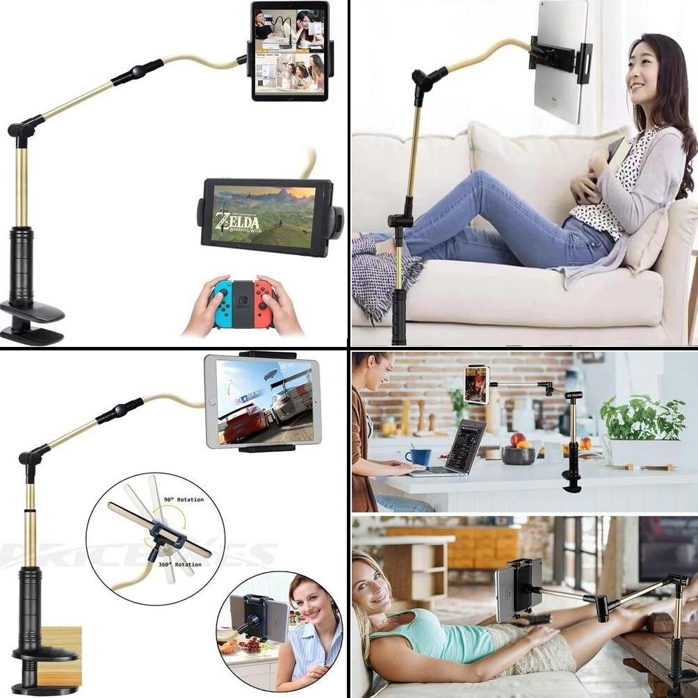 Mobile Phone & Tablet Stand-Flexible Clip jb0uwu-jb