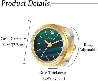 Stylish Unisex Ring Watch – Trendy Finger Wearable Smartwatch Sahil Shop
