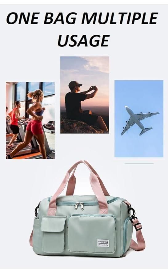 Duffle Bag with Shoe Compartment jb0uwu-jb