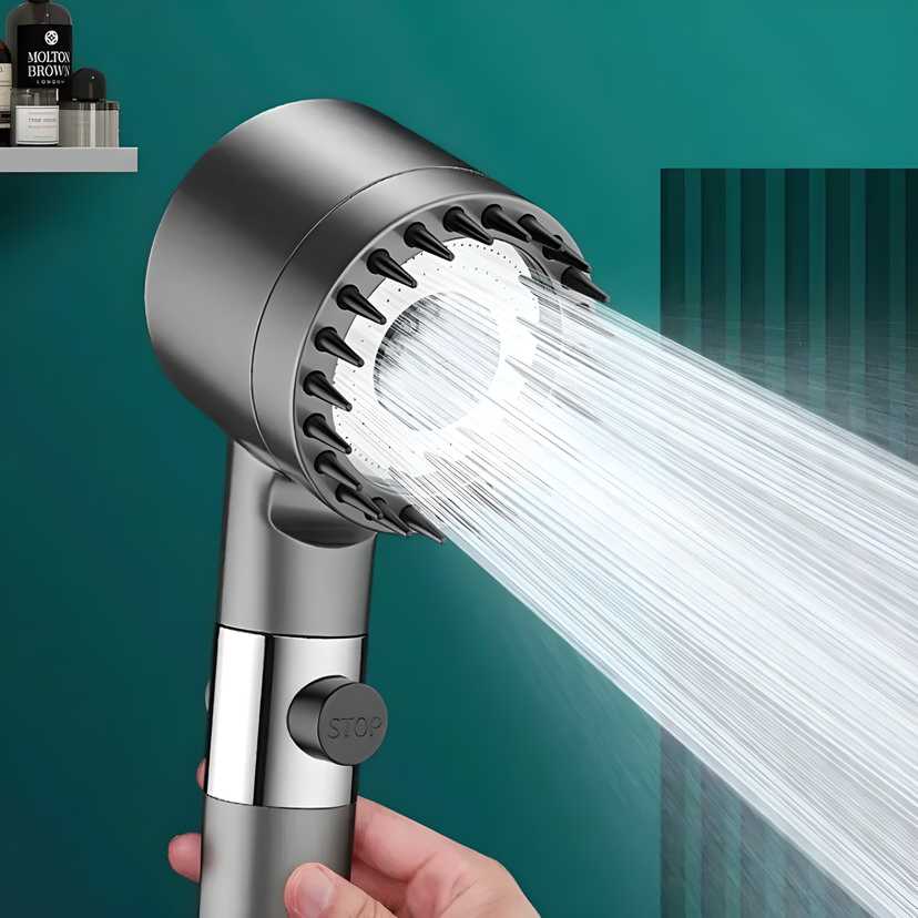 High Pressure 3-Setting Handheld filtration brush Shower head jb0uwu-jb