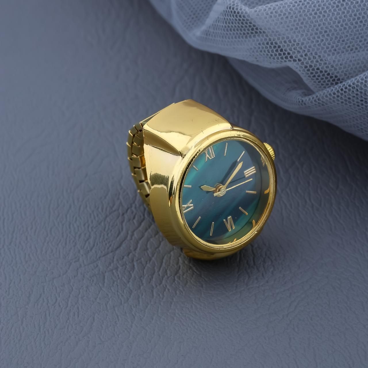 Stylish Unisex Ring Watch – Trendy Finger Wearable Smartwatch Sahil Shop