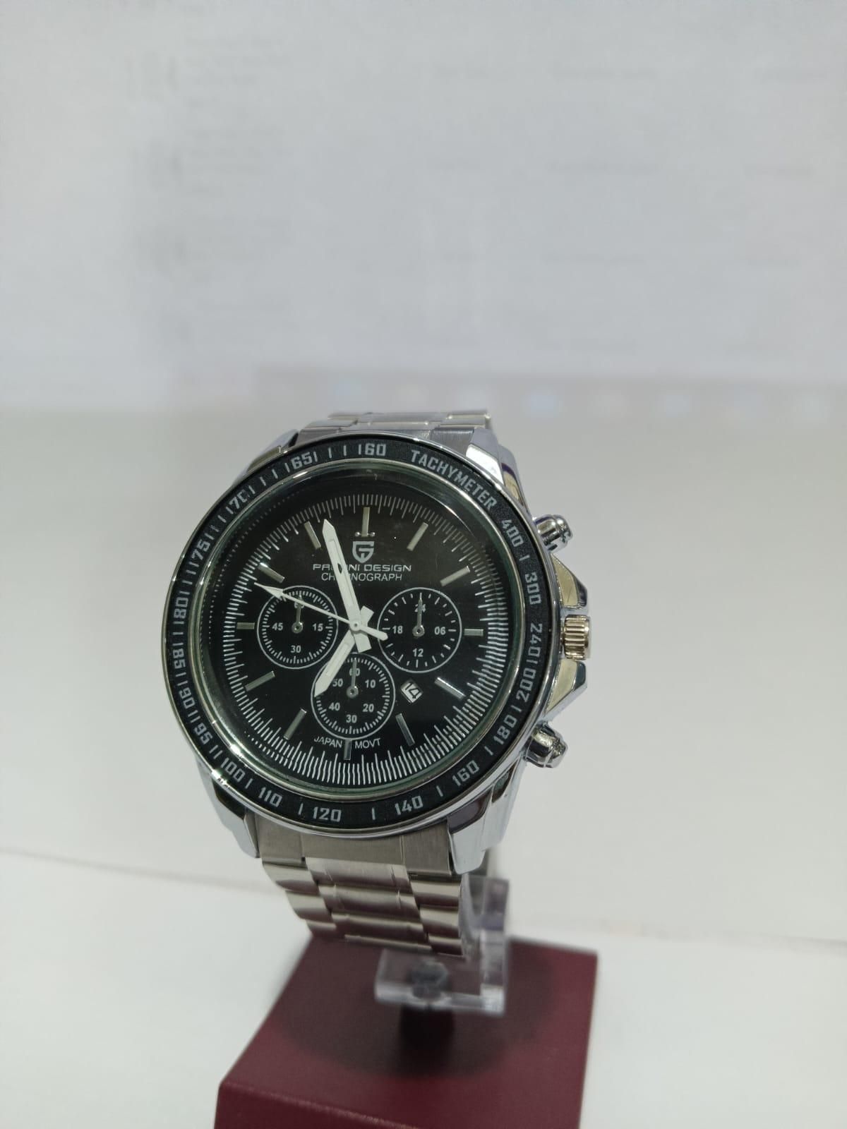 Men Silver Stainless Steel Strap Watch jb0uwu-jb