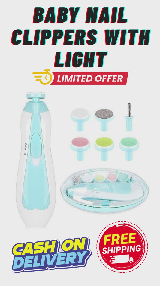 Baby Nail Clippers with Light – Safe & Gentle Nail Care for Newborns